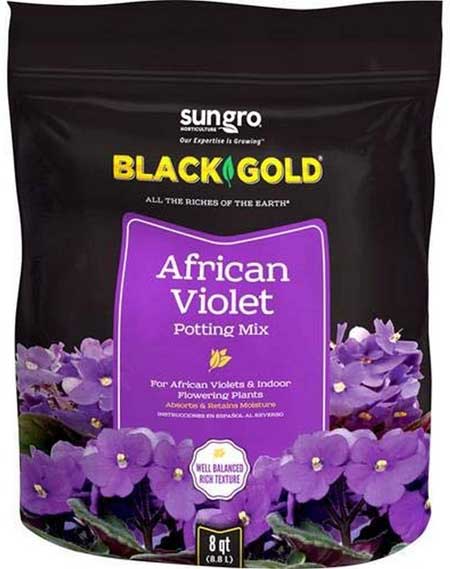 Sun Gro Horticulture Black Gold African Violet Mix