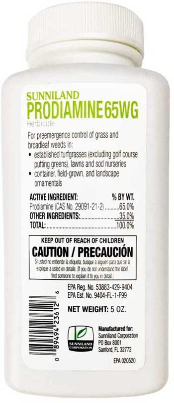 Yard Mastery Prodiamine WDG Professional Pre Emergent Weed Killer Herbicide