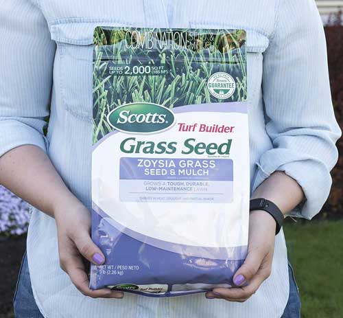 Scotts Turf Builder Grass Seed Zoysia for Clay soil