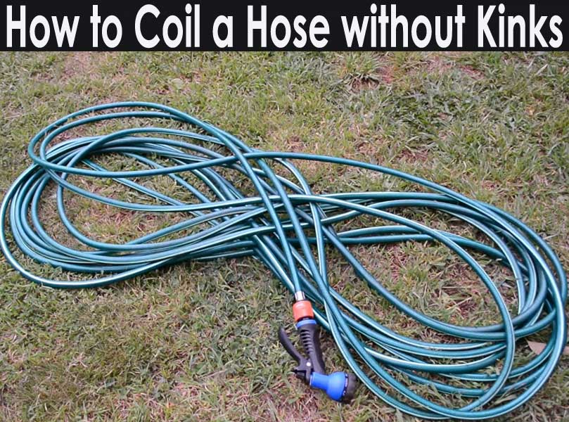 How to Coil a Hose without Kinks